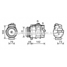 MSK580 AVA Компрессор, кондиционер