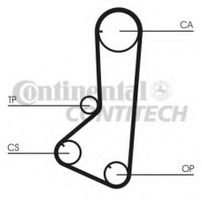 CT802 CONTITECH Ремень ГРМ