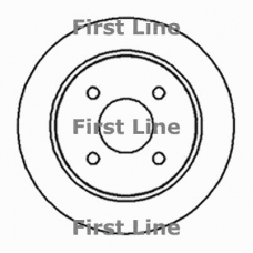 FBD289 FIRST LINE Тормозной диск