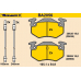 BA2056 BARUM Комплект тормозных колодок, дисковый тормоз