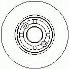 6683 10 KAWE Тормозной диск