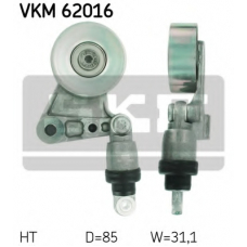 VKM 62016 SKF Натяжной ролик, поликлиновой  ремень