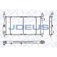 RA0020340 JDEUS Радиатор, охлаждение двигателя