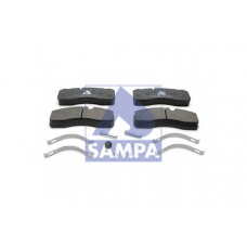 096.613 SAMPA Комплект тормозных колодок, дисковый тормоз