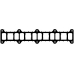 450333P CORTECO Прокладка, впускной коллектор