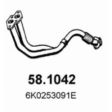 58.1042 ASSO Труба выхлопного газа
