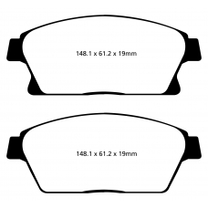 DP22067 EBC Brakes Колодки тормозные