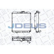 RA0020090 JDEUS Радиатор, охлаждение двигателя