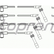 205 103 TOPRAN Комплект проводов зажигания
