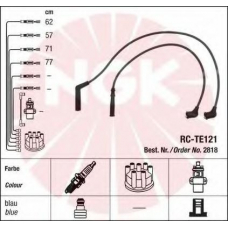 2818 NGK Комплект проводов зажигания
