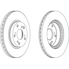 DDF1496-1 FERODO Тормозной диск