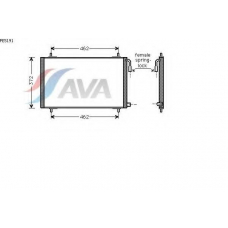 PE5191 AVA Конденсатор, кондиционер
