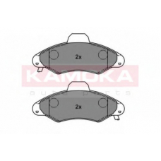 JQ1012552 KAMOKA Комплект тормозных колодок, дисковый тормоз