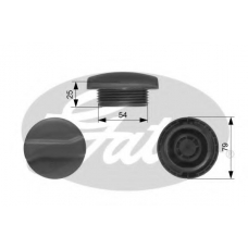 RC205 GATES Крышка, резервуар охлаждающей жидкости