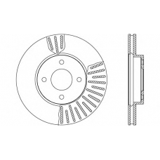 BDA2648.20 OPEN PARTS Тормозной диск