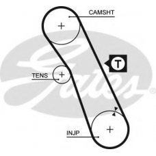 5055XS GATES Ремень ГРМ