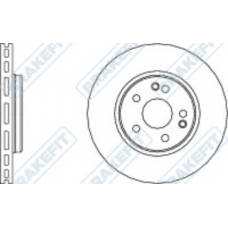 DK6251 APEC Тормозной диск