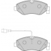 FD7345V NECTO Комплект тормозных колодок, дисковый тормоз