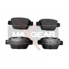 19-0442 MAXGEAR Комплект тормозных колодок, дисковый тормоз