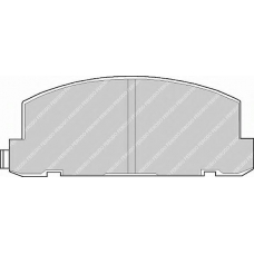 FVR505 FERODO Комплект тормозных колодок, дисковый тормоз