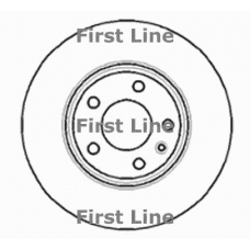 FBD1302 FIRST LINE Тормозной диск