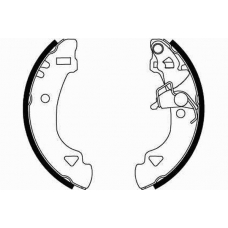 5185666 GIRLING Комплект тормозных колодок