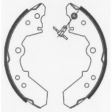 BS768 QUINTON HAZELL Комплект тормозных колодок