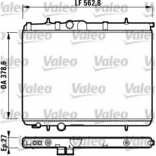 732905 VALEO Радиатор, охлаждение двигателя