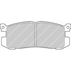 FDB630 FERODO Комплект тормозных колодок, дисковый тормоз