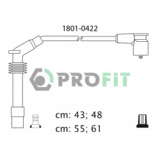 1801-0422 PROFIT Комплект проводов зажигания