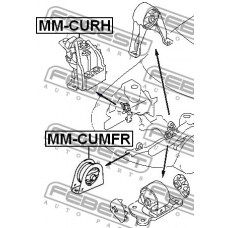MM-CUMFR FEBEST Подвеска, двигатель