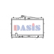 100290N AKS DASIS Радиатор, охлаждение двигателя