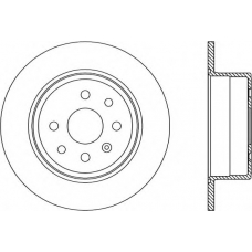 BDR1804.10 OPEN PARTS Тормозной диск