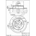 BS 7466 BRECO Тормозной диск