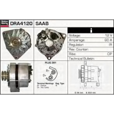 DRA4120 DELCO REMY Генератор