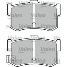 551602 VALEO Комплект тормозных колодок, дисковый тормоз