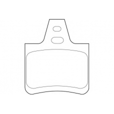 WBP20162A WAGNER LOCKHEED Комплект тормозных колодок, дисковый тормоз