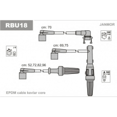 RBU18 JANMOR Комплект проводов зажигания