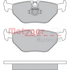 1170014 METZGER Комплект тормозных колодок, дисковый тормоз