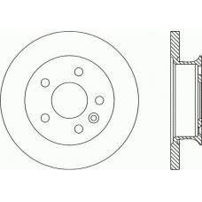 BDR1585.10 OPEN PARTS Тормозной диск