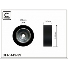449-99 CAFFARO Паразитный / ведущий ролик, поликлиновой ремень