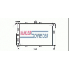 1000501 KUHLER SCHNEIDER Радиатор, охлаждение двигател