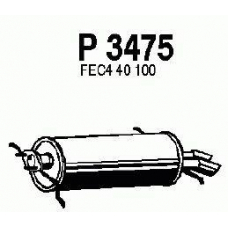 P3475 FENNO Глушитель выхлопных газов конечный