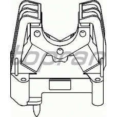 205 136 TOPRAN Подвеска, двигатель