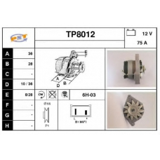 TP8012 SNRA Генератор