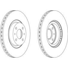DDF220-1 FERODO Тормозной диск