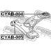 CYAB-005 FEBEST Подвеска, рычаг независимой подвески колеса