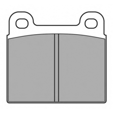 FBP-0137 FREMAX Комплект тормозных колодок, дисковый тормоз