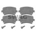 30 91 6540 SWAG Комплект тормозных колодок, дисковый тормоз