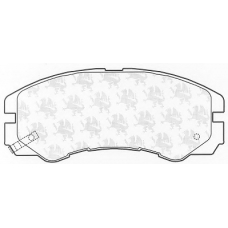 BP791 QH Benelux Комплект тормозных колодок, дисковый тормоз